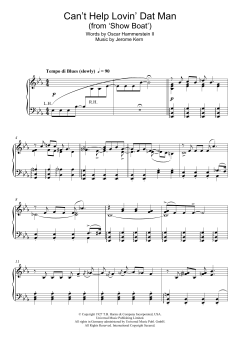 Can't Help Lovin' Dat Man von Jerome Kern (Download) 