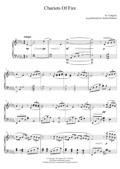 Chariots Of Fire (as performed by Sacha Puttnam) von Vangelis (Download) 