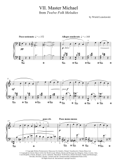 Master Michael von Witold Lutoslawski (Download) 