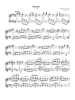Sonata, L. 375 von Domenico Scarlatti (Download) 
