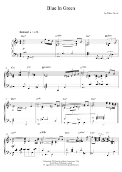 Blue In Green von Bill Evans (Download) 