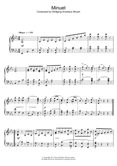 Symphony No.39 (3rd Movement: Minuet) von Wolfgang Amadeus Mozart (Download) 
