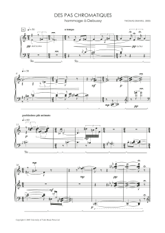 Des Pas Chromatiques - Hommage A Debussy von Thomas Simaku (Download) 