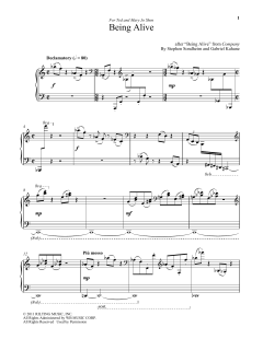Being Alive von Stephen Sondheim (Download) 