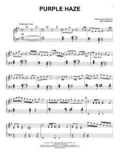 Purple Haze [Jazz version] von Jimi Hendrix (Download) 