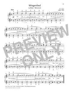 Lullaby von Erik Satie (Download) 