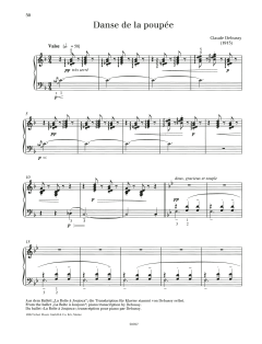 Danse de la poupee von Claude Debussy (Download) 