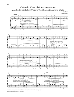 The Chocolate Almond Waltz von Erik Satie (Download) 