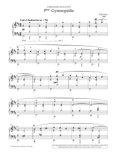 1ere Gymnopedie von Erik Satie (Download) 