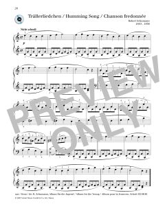 Humming Song von Robert Schumann (Download) 