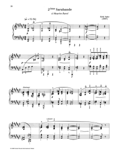 2eme Sarabande von Erik Satie (Download) 
