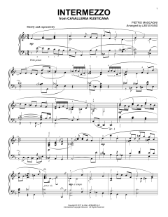 Intermezzo von Pietro Mascagni (Download) 