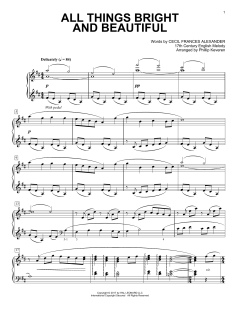 All Things Bright And Beautiful von Cecil Frances Alexander (Download) 