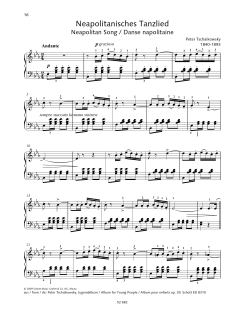 Neapolitan Song von Pyotr Il'yich Tchaikovsky (Download) 