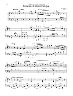 Sonatine bureaucratique von Erik Satie (Download) 