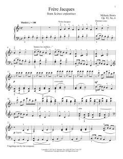Frere Jacques von Melanie Bonis (Download) 