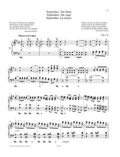 September von Pyotr Il'yich Tchaikovsky (Download) 