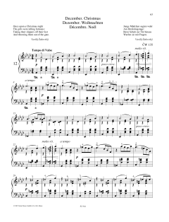 December von Pyotr Il'yich Tchaikovsky (Download) 