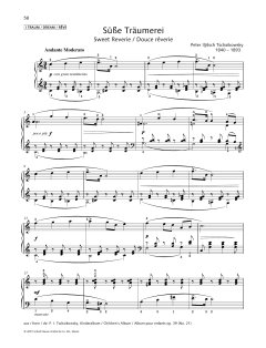 Sweet Reverie von Pyotr Il'yich Tchaikovsky (Download) 