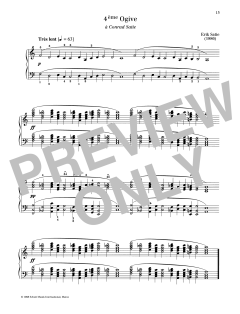 4ème Ogive von Erik Satie (Download) 