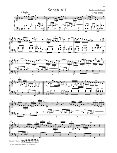 Sonata VII D major von Baldassare Galuppi (Download) 