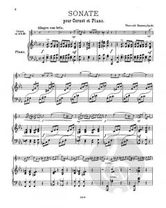 Sonata for Cornet and Piano Op. 18 von Thorvald Hansen 
