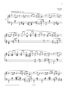 Air à faire fuir No. 2 von Erik Satie (Download) 