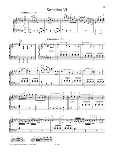 Sonatina VI von Johann Baptist Vanhal (Download) 