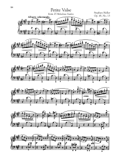 Petite Valse, Op. 45, No. 13 (Download) 
