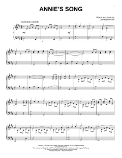 Annie's Song von John Denver (Download) 