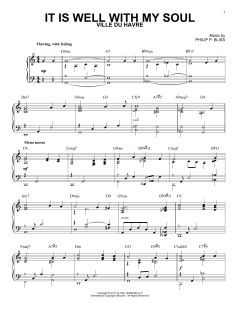 It Is Well With My Soul [Jazz version] von Philip P. Bliss (Download) 
