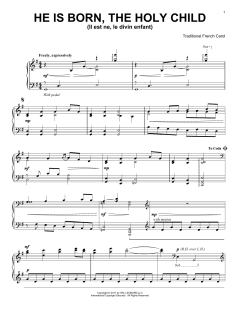 He Is Born, The Holy Child (Download) 