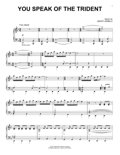 You Speak Of The Trident von Geoff Zanelli (Download) 