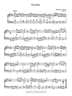 Gavotta von Domenico Zipoli (Download) 