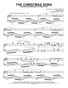 The Christmas Song (Chestnuts Roasting On An Open Fire) [Classical version] von Robert Wells (Download) 