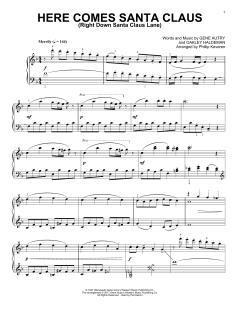 Here Comes Santa Claus (Right Down Santa Claus Lane) [Classical version] von Gene Autry (Download) 
