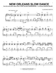 New Orleans Slow Dance von George Winston (Download) 