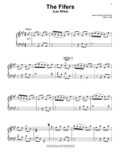 Les Fifres von Jean-Francois Dandrieu (Download) 