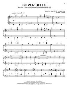 Silver Bells [Jazz version] von Ray Evans (Download) 