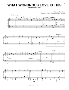 What Wondrous Love Is This von William Walker (Download) 