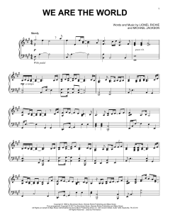 We Are The World von USA For Africa (Download) 