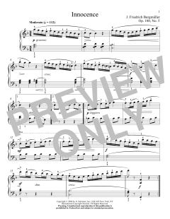 Innocence, Op. 100, No. 5 von Margaret Otwell (Download) 