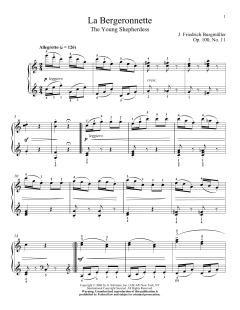 The Wagtail (La Bergeronnette), Op. 100, No. 11 von Margaret Otwell (Download) 