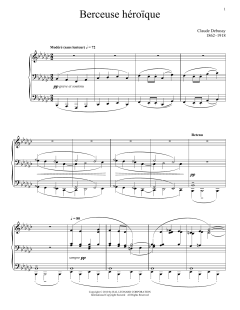 Berceuse Heroique von Richard Walters (Download) 