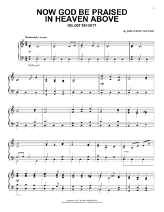 Now God Be Praised In Heaven Above (Download) 