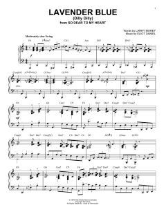 Lavender Blue (Dilly Dilly) von Burl Ives (Download) 