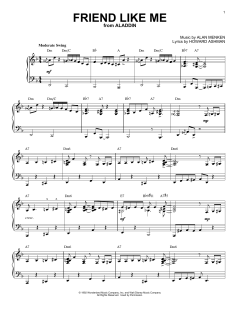 Friend Like Me [Jazz version] von Alan Menken (Download) 