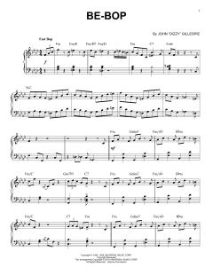 Be-Bop von Dizzy Gillespie (Download) 
