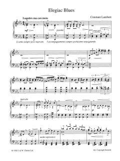 Elegiac Blues von Constant Lambert (Download) 
