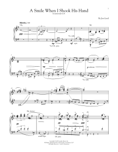 A Smile When I Shook His Hand von Jon Lord (Download) 